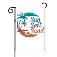 Salt Sun Sand Beach Lover Garden Flag F-990