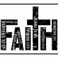 Faith Bible Verse Inspirational License Plate I-964