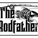 The Rodfather Fishing Dad License Plate F-966