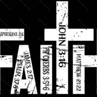 Faith Bible Verse Inspirational Metal Photo I-964
