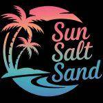 Salt Sun Sand Beach Lover Metal Photo F-990