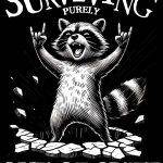 Surviving Out of Spite Sarcastic Metal Photo S-981