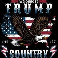 Welcome To Trump Country Metal Photo T-963