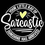 Your Little Ray of Sarcastic Sunshine Has Arrived Metal Photo S-960