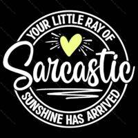 Your Little Ray of Sarcastic Sunshine Has Arrived Metal Photo S-960