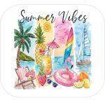 Summer Vibes Mouse Pad F-987