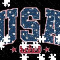 USA 1776 Patriotic Jigsaw Puzzle U-980