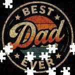 Best Dad Ever Jigsaw Puzzle F-965
