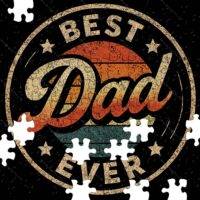 Best Dad Ever Jigsaw Puzzle F-965