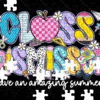Class Dismissed Last Day Of School Teacher Jigsaw Puzzle F-974