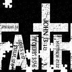 Faith Bible Verse Inspirational Jigsaw Puzzle I-964