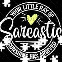 Your Little Ray of Sarcastic Sunshine Has Arrived Jigsaw Puzzle S-960