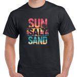 Salt Sun Sand Beach Lover Shirt F-991
