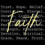 Words Of Faith Direct to Film (DTF) Heat Transfer I-1016