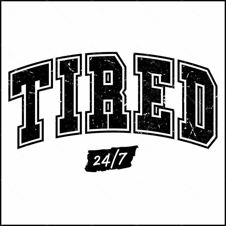 Tired 24/7Direct to Film (DTF) Heat Transfer F-1009