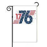 1776 Independence Day Patriotic Garden Flag U-999