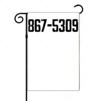 867-5309 Garden Flag S-1004