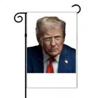 Trump 2024 Presidential Photo Ver 2 Garden Flag T-992
