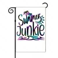 Summer Junkie Garden Flag F-1020