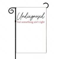 Undiagnosed But Something Ain't Right Garden Flag S-1019
