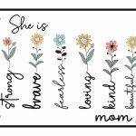 She is Mom License Plate F-1014