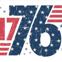 1776 Independence Day Patriotic Metal Photo U-999