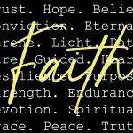 Words Of Faith Metal Photo I-1016