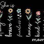 She is Mom Metal Photo F-1014