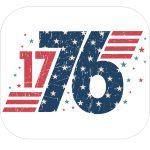 1776 Independence Day Patriotic Mouse Pad U-999