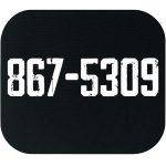 867-5309 Mouse Pad S-1004