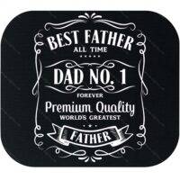 Best Father No. 1 Mouse Pad F-1001