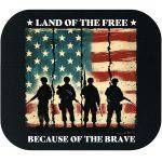 Land Of The Free Because Of The Brave Mouse Pad U-998