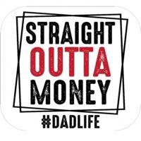 Straight Outta Money Dad Mouse Pad F-996