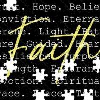Words Of Faith Jigsaw Puzzle I-1016