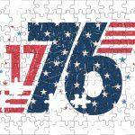 1776 Independence Day Patriotic Jigsaw Puzzle U-999