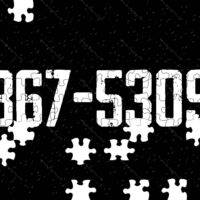 867-5309 Jigsaw Puzzle S-1004