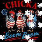 Chicka Boom Boom Patriotic Jigsaw Puzzle U-1000