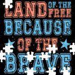 Land Of The Free Because Of The Brave Jigsaw Puzzle U-1007