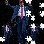 Trump Dancing Jigsaw Puzzle T-1008