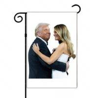 Donald Trump and Melania Trump Dancing At Inaugural Ball Garden Flag