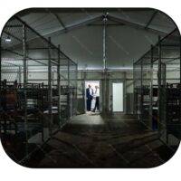 Trump Inspecting Alligator Alcatraz Mouse Pad