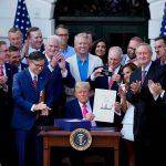 Trump Signing Of The One Big Beautiful Bill Metal Photo