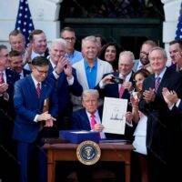 Trump Signing Of The One Big Beautiful Bill Metal Photo