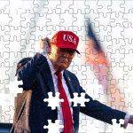 Trump Dancing on July 4th 2025 Celebration Jigsaw Puzzle