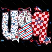 USA Patriotic Direct to Film (DTF) Heat Transfer U-1025