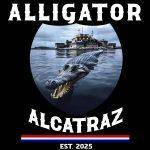 Alligator Alcatraz Direct to Film (DTF) Heat TransferT-1024