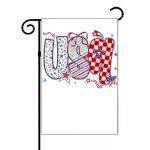 USA Patriotic Garden Flag U-1025