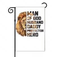 Man Of God Father's Garden Flag F-1021