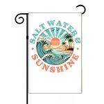 Salt Water & Sunshine Summertime Garden Flag F-1023