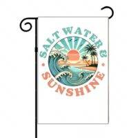 Salt Water & Sunshine Summertime Garden Flag F-1023